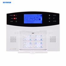 DIYSECUR 433MHz Wireless Wired GSM/SMS/TEXT/Dial Security Alarm System Auto-Dial Defense Zone for Garage Storage Home Garden 2024 - buy cheap