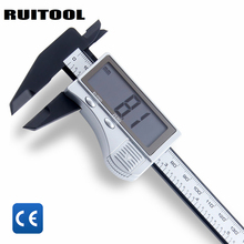 RUITOOL  Digital Caliper 0-100mm/150mm Big LCD Plastic Vernier Caliper mm/inch Micrometer Vernier Caliper Measuring Tools 2024 - buy cheap