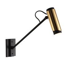 Luminária de parede estilo nórdico, lâmpada de cabeceira moderna com haste longa e iluminação de leitura para espelho e banheiro 2024 - compre barato