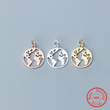 UQBing-colgante de plata de ley 2019 con forma de círculo redondo, accesorio de joyería artesanal, venta al por mayor, novedad de 925 2024 - compra barato
