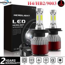 144W 14400LM H4 Car Headlight LED Head Bulb 6000K Hi-Lo Auto h4/9003/HB2 High-Low Beam 360 degree 12V 24V Waterproof Light 2024 - buy cheap