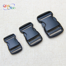 4pcs Plastic Pack Bag Side Quick Release Buckles Clip 20-51mm Band Black Mountaineering safety buckle accessories Release Clasps 2024 - buy cheap