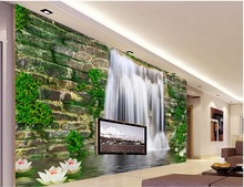 Home Decoration Wallpapers for living room custom 3d wallpaper murals waterfall 3d wallpaper walls 2024 - buy cheap