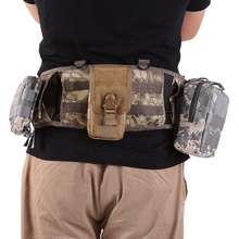 Esporte ao ar livre tático militar cintura saco masculino funcional cintura saco em forma de h suspender náilon 2024 - compre barato