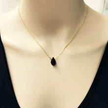 Korean National Style Fashion Sweet Retro black beads Drop clavicle chain gros collier femme women Pendant Necklace decorations 2024 - buy cheap