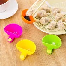 1PC Dip Clips Bowl Kitchen Accessories Small Dishes Spice Clip For Tomato Sauce Salt Vinegar Sugar Flavor Spices 6A1013 2024 - buy cheap