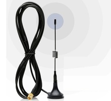Antena gsm 5dbi com conector macho, antena 433mhz com base magnética para rádio amador, repetidor sem fio 2024 - compre barato