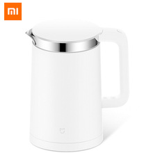 Оригинальный термостат Xiaomi Mijia Smart, термостатический электрический чайник для воды 1,5 л, 12 часов, управление через приложение Smart Mi Home 2024 - купить недорого