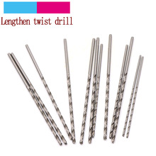 10pcs White Steel Twist Drill 1.0~3.0mm Lengthen Straight Shank Mini High Speed HSS Drill Rotary Tools Bit Set For Dremel 2024 - buy cheap