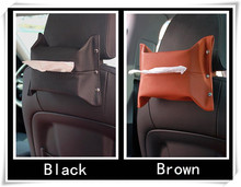 Hot Car Styling Leather Tissue Box For Hyundai Genesis 1 2 Grandeur/Azera 4 5 6 i30 i40 IONIQ NF Tuscani Veloster Accessories 2024 - buy cheap