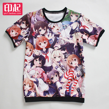 Anime collection Cosplay Fashion casual student men and women Full-color T-shirt 2024 - buy cheap