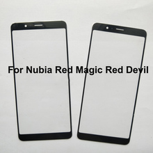 Painel touch para zte nubia red magic devil nx609j, sensor de vidro, tela sensível ao toque, sem flex 2024 - compre barato