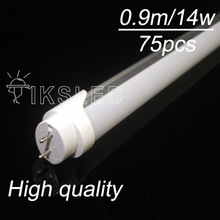 75pcs/lot T8 900mm led tube High Brightness T8 0.9m 3ft tube Warm White/day white/cool white 900mm T8 Fluorescent LED Tube 2024 - buy cheap