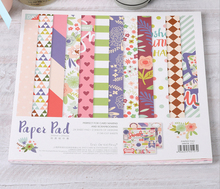 25.5*25.5cm Scrapbooking paper pack of 26 sheets handmade craft paper craft Background pad PP001 2024 - buy cheap