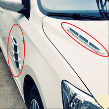 Car-Styling Simulation Vents Decorative stickers For Toyota Camry Corolla RAV4 Yaris Highlander Land Cruiser PRADO Vios Vitz Rei 2024 - buy cheap