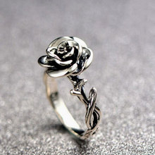 Женское кольцо с серебряным покрытием, 5 размеров 2024 - купить недорого