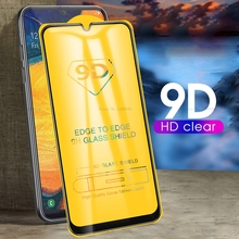9D Curved Tempered Glass For Samsung Galaxy A50 A30 M30 M20 M10 Screen Protector For Samsung A7 A9 A8 Plus 2018 Protective Glass 2024 - buy cheap