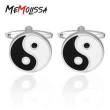 MeMolissa Luxury Gossip shirt cufflinks for mens Enamel cuff buttons Car cuff links gemelos abotoadura Jewelry 2024 - buy cheap