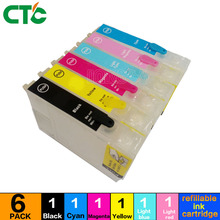 T0481 refillable ink cartridge for Stylus Photo R200 R220 R300 R300M R320 R340 RX500 RX600 RX620 RX640 printer with ARC chip 2024 - buy cheap