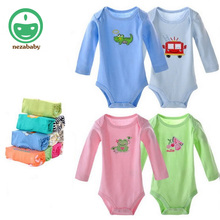 5PCS Newborn Baby Clothes Long Sleeve Girl Boy Baby Clothes Summer Autumn Baby Bodysuits Infant kids Jumpsuit  TZ54 2024 - buy cheap