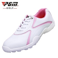 Pgm Woman Waterproof Golf Shoes Non-Slip Spikeless Golf Sneakers Ladies Breathable Lace Up Soft Sole Shoes AA10095 2024 - buy cheap