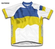 Ukraine Flag Cycling Jersey For Men and Women Mountain Bicycle Bike Clothing Sportswear Ropa Ciclismo Breathable 2024 - buy cheap