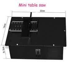 Mini Table Saw Acrylic/Wood Sawing Machine High Precision Woodworking Saws Metal Small Cutting Machine A00-B20 2024 - buy cheap