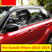 High quality stainless steel Car window trim strip Exterior decoration Auto Accessories For Suzuki Vitara 2016-2018 2024 - buy cheap