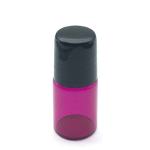 1pcs Mini Perfume Sample 2ml Roller Glass Bottle Refillable Essential Oil Rose-red Roll-on Bottle Free Shipping 2024 - buy cheap