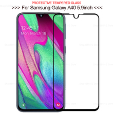 Safety Tempered Glass for Samsung Galaxy A40 Full Cover Screen Protector for Samsung SM-A405FN/DS SM-A405F/DS Protective Film 2024 - buy cheap