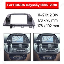 2 Din Car Radio stereo Fitting installation fascia For HONDA Odyssey 2005-2010 Stereo Frame Fascias Mount Panel DVD CD trim ABS 2024 - buy cheap
