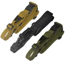 Durable Tactical 3 Point Rifle Sling Adjustable Bungee Sling Swivels Airsoft   Strap LZH7 2024 - buy cheap