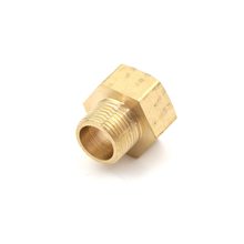 1 Uds 1/2 "BSP hilo femenino x 3/8" BSP de rosca macho de conexión adaptador de tubo de latón para agua 2024 - compra barato