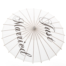 Ameliebridal расписной бумажный зонт ручной работы для свадебных фотографий, вечерние свадебные украшения, зонтик из солнцезащитной бумаги 2024 - купить недорого