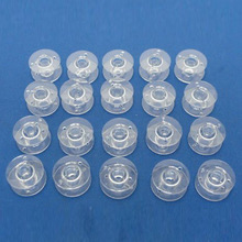 20pcs 2.1cm Clear Plastic Domestic Sewing Machine Bobbins for Brother /Singer /Toyota /Janome 2024 - buy cheap