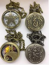Saint Seiya аниме полые кварцевые карманные часы Saint Seiya и флип стимпанк брелок часы 2024 - купить недорого