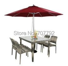 Outdoor Rattan Patio Furniture Dining Durable outdoor set 2024 - buy cheap