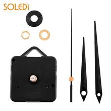 Quartz Clock Movement Three Black Hands Mechanism Repair Replacing Kit DIY 2024 - buy cheap