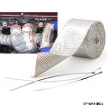 Exhaust Header Turbo Manfold Pipe Aluminum Heat Shield Wrap Tape (With Adhesive Backed Or Not) EP-WR11BDJ 2024 - buy cheap