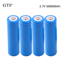 4pcs 3.7V 6800mah 18650 Li-ion Battery  rechargeable battery 18650 battery For RC Toy shaver LED light powerbank remote control 2024 - buy cheap