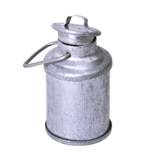 12th Dollhouse Miniature Tin Metal Milk Can Carrier Container With Lid Handle 2024 - buy cheap