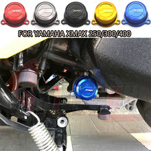 Filtro de combustible y agua para motocicleta, tapa de cubierta de refrigeración radiante para Yamaha XMAX 250, XMAX 300, XMAX 400, 2017, 2018-250, X-MAX, 300 2024 - compra barato