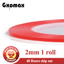 1Roll High Strength Acrylic Gel Adhesive Double Sided Tape 2mm*25m Red Double Sided Adhesive Tape Sticker For Phone LCD Screen 2024 - buy cheap