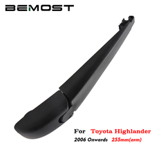 BEMOST Car Rear Windscreen Windshield Wiper Arm Blade Soft Natural Rubber For Toyota Highlander Hatchback Year From 2006 To 2018 2024 - buy cheap