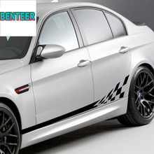 2pcs kk M performance car side body sticker For bmw M 1 2 3 4 5 GT series X1 X3 X4 X5 X6 2024 - buy cheap