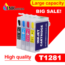 T1281 Refillable Ink Cartridge For Epson S22 SX125 SX130 SX235W SX420W SX440W SX430W SX425W SX435W SX438 SX445W BX305F SX230 2024 - buy cheap