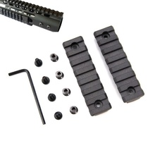 New rail system RIS Hunting rifle accessies  2 X 7 Slot Keymod 20mm Picatinny Weaver Rail Section for Key Mod Handguard System 2024 - buy cheap