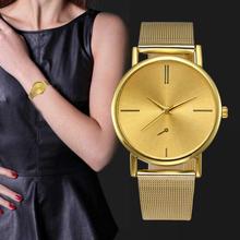 Luxury Watch Women 2018 Classic Brand Stainless Steel Bracelet Analog Quartz Wrist Watch Dress Clock Relogio Feminino  #D 2024 - buy cheap