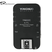 Yongnuo YN-622C YN 622 Wireless ETTL HSS 1/8000S Flash Trigger Transceiver for Canon 1100D 1000D 650D 600D 550D 7D 5DII 40D 2024 - buy cheap