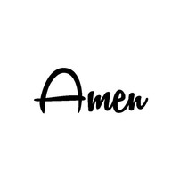 17.8*7.1CM AMEN God Christian Religious Vinyl Decal Sticker Classic Car Styling Accessories Black/Silver C9-0365 2024 - buy cheap